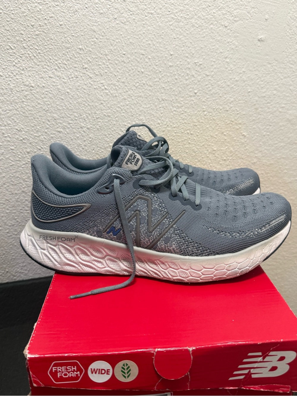 New Balance Fresh Foam 1080v11 Men size 11 Athletic Running Shoes — Slate Blue